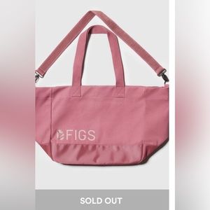 Figs BCA laminated tote in Quartz